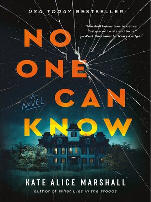 cover image of No One Can Know
